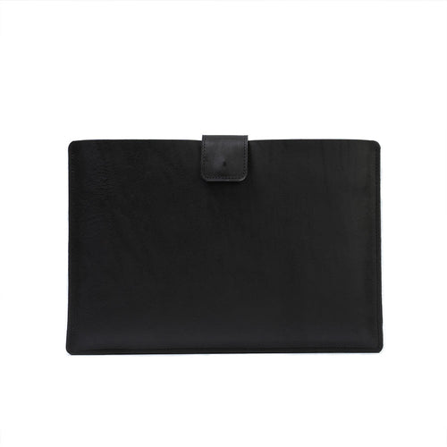 Leather Sleeve for iPad with Magnetic Strap